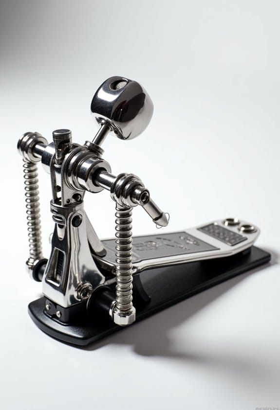bass drum pedal setup