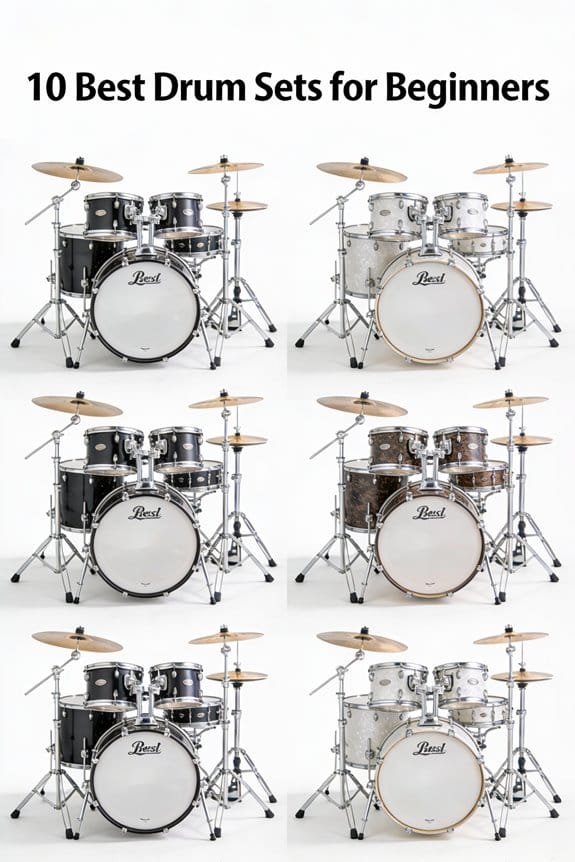 beginner friendly drum sets