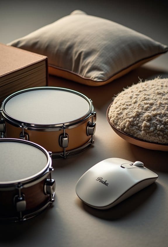 creative surfaces for drumming