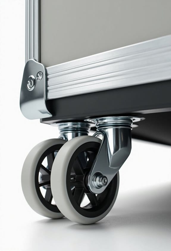 easy transport case wheels