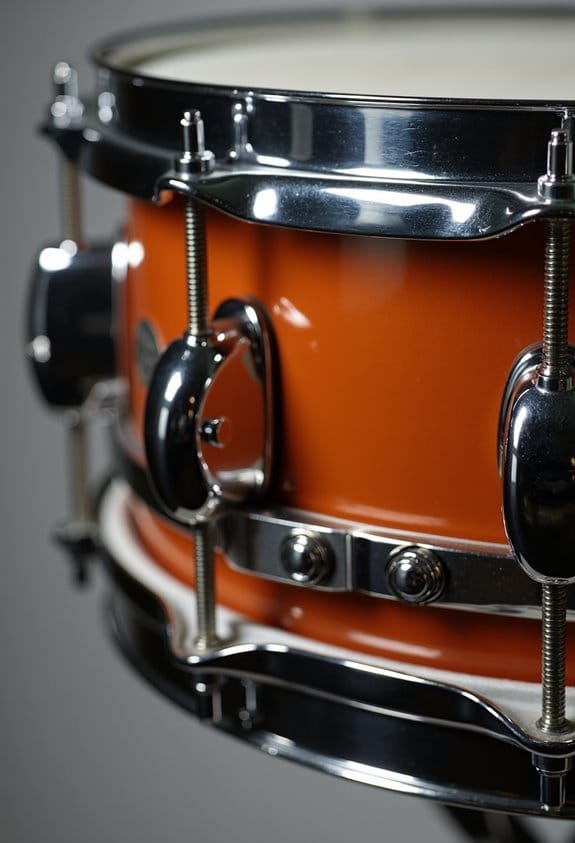optimal snare drum positioning