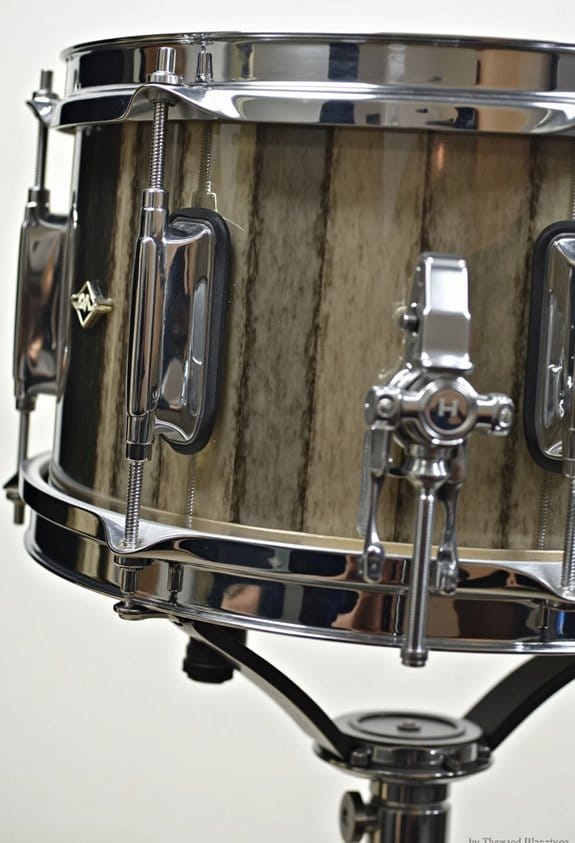 optimizing snare drum positioning