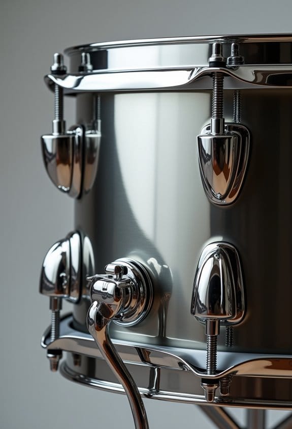versatile bright sounding steel snares