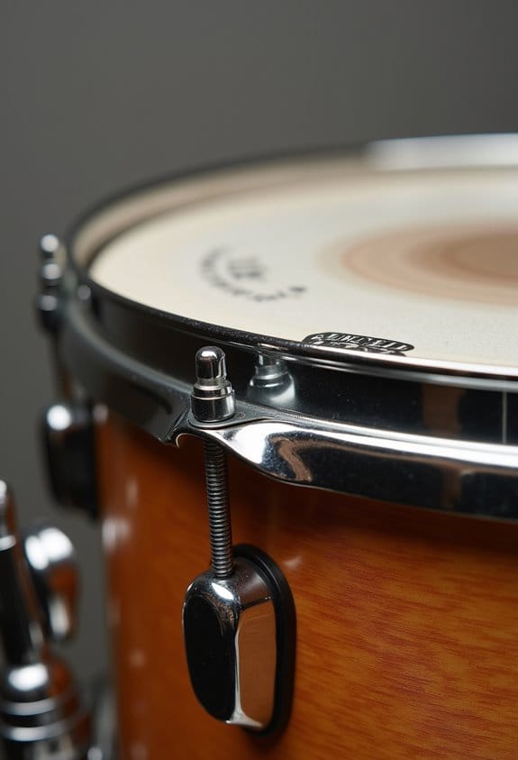 vibrations shape drum dynamics